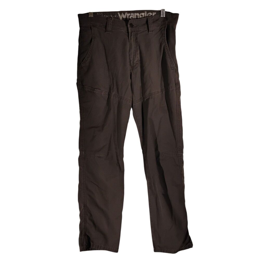 Wrangler ATG pants mens 30x30 gray all terrain gear hiking outdoor straight leg